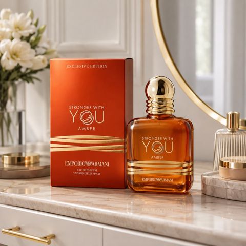 No Brand Stronger With You Amber ətir suyu uniseks, 50 ml — Bakı