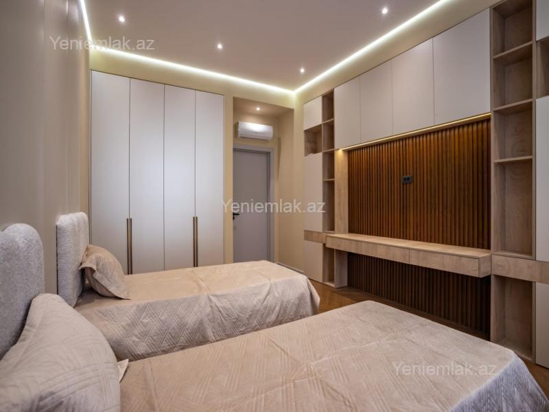 Kirayə 3 otaqlı Bina evi menzil (Yeni tikili), 157 m², Xətai rayonu — Mənzil, Bakı (11)
