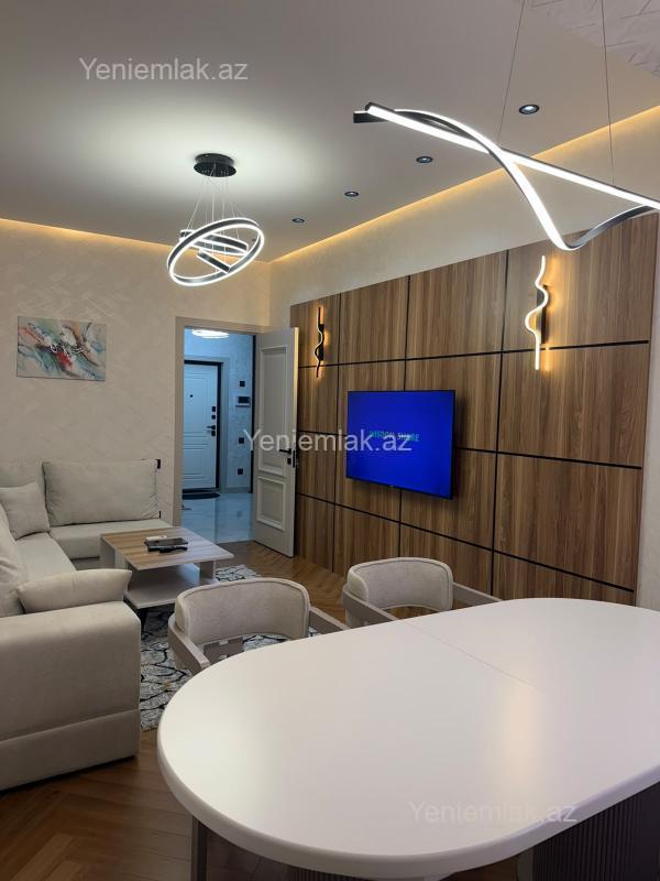 Satılır 2 otaqlı Bina evi menzil (Yeni tikili), 80 m², Nəsimi rayonu — Mənzil, Bakı (7)