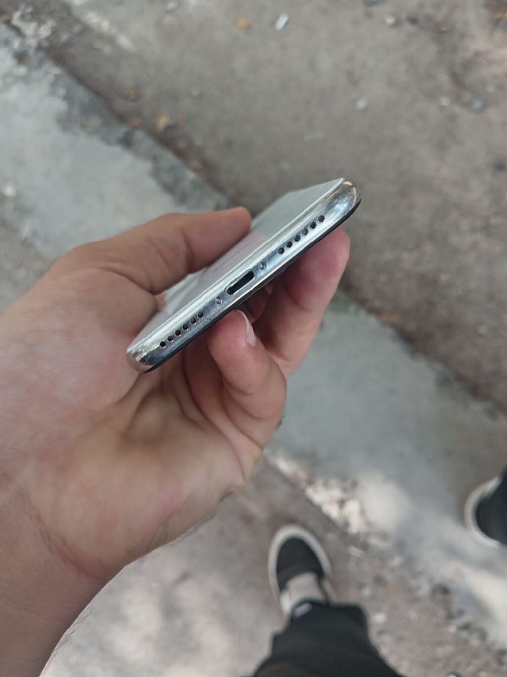 IPhone X, Gümüşü, Face ID — Apple iPhone, Sumqayıt (4)