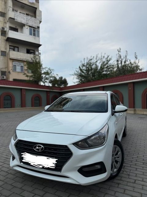 Hyundai Accent, 1.4 L, 2018 il, 104 407 km — Bakı