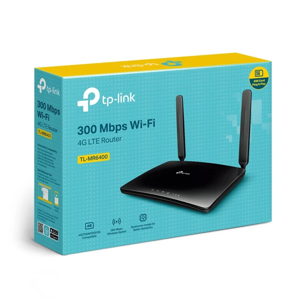 TP-Link 4G LTE Wi-Fi Router TL-MR6400 — Bakı