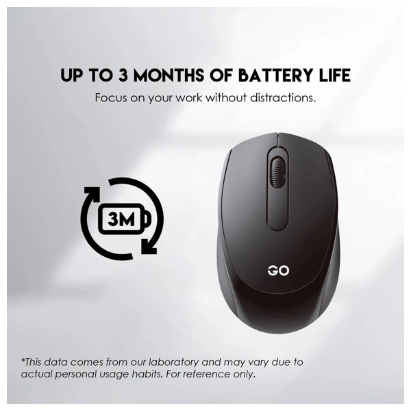 Fantech W603 Black Wireless Office Mouse — Bakı