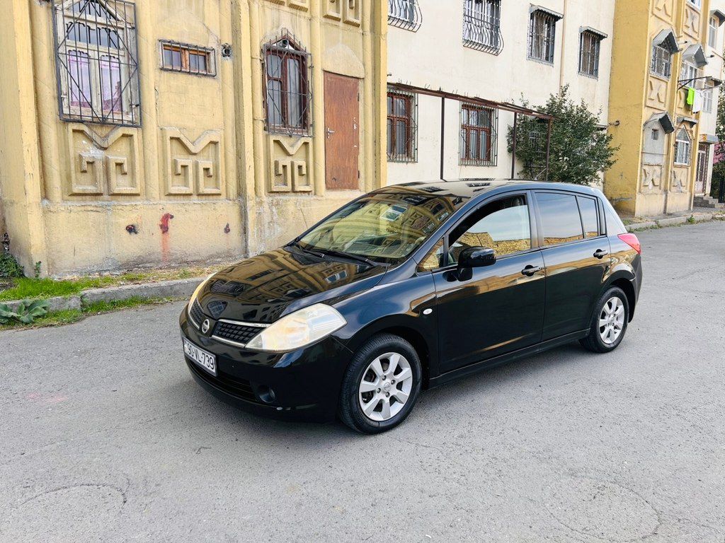 Nissan Tiida, 1.8 L, 2007 il, 186 000 km 90-VL-739 — Avtomobillər, Gəncə (5)