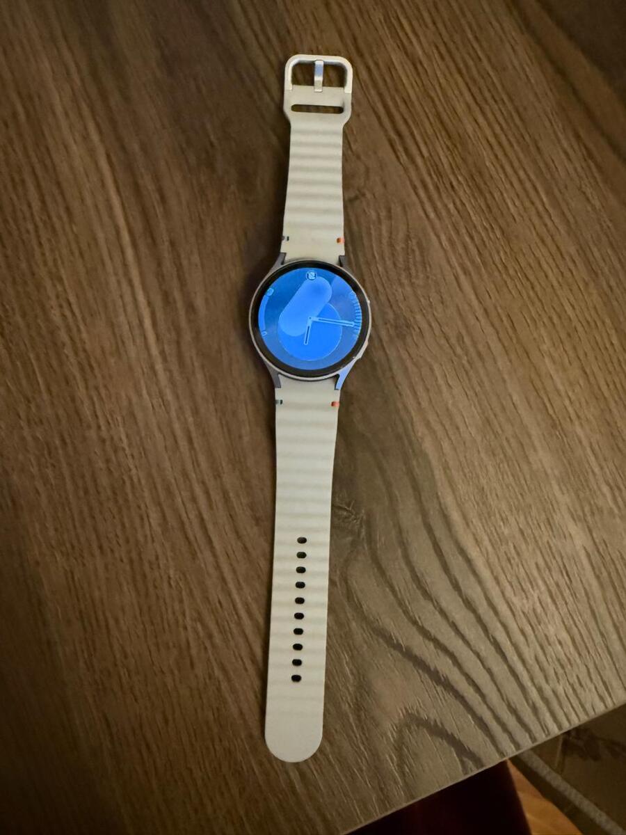 Samsung Galaxy Watch 7 Silver 44mm — Ağıllı saatlar və biləkliklər, Bakı (5)
