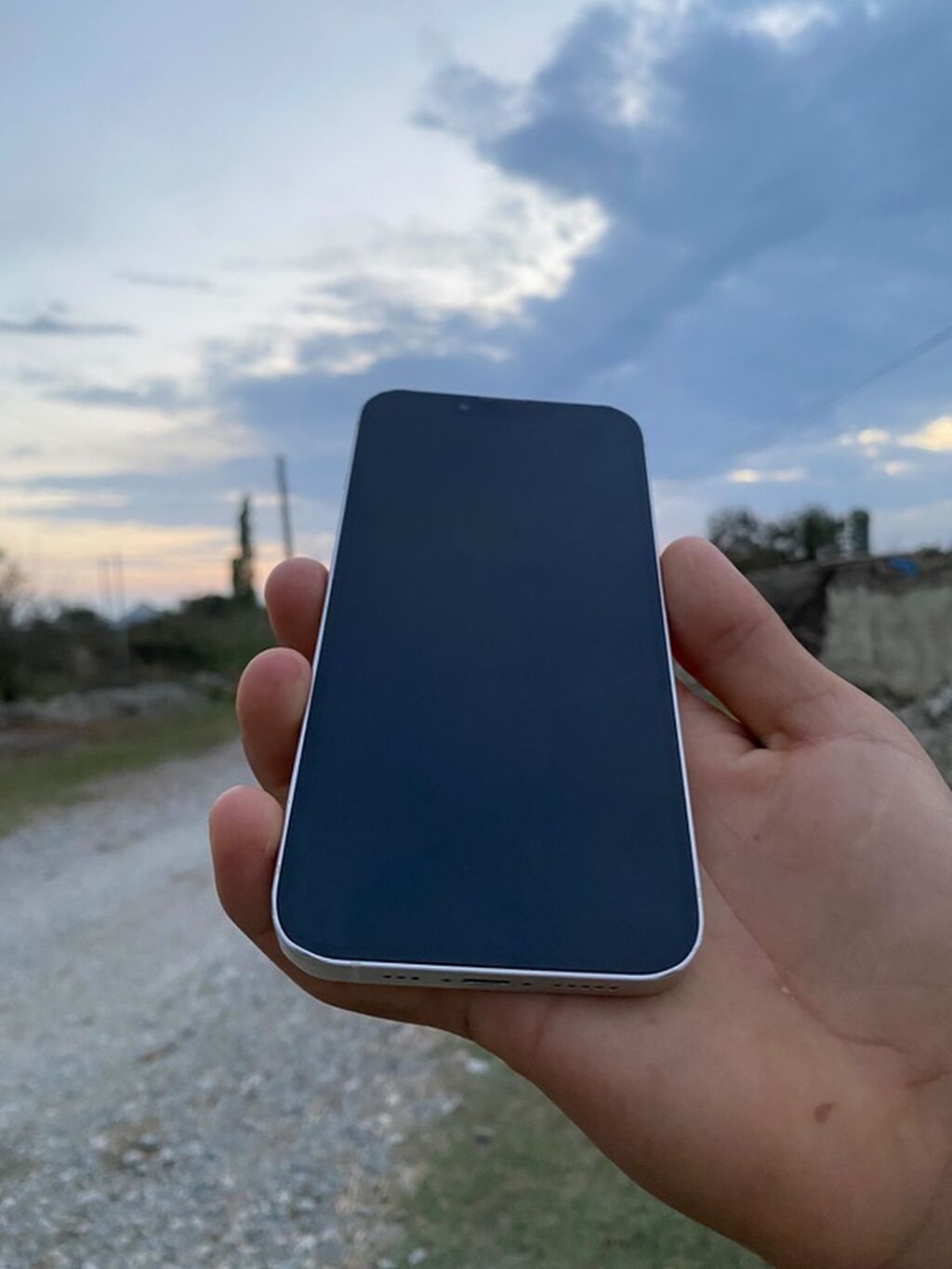 IPhone 13, Ağ, Face ID — Apple iPhone, Xaçmaz (2)