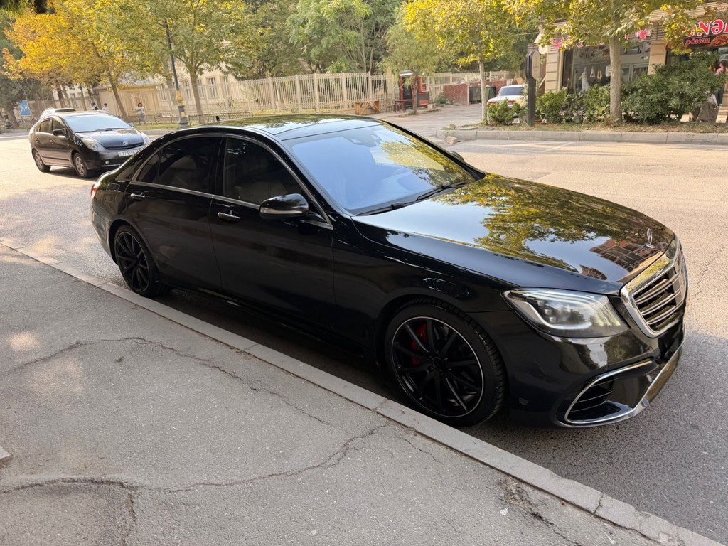 Mercedes S 500 4MATIC, 4.7 L, 2015 il, 157 000 km — Avtomobillər, Bakı (3)
