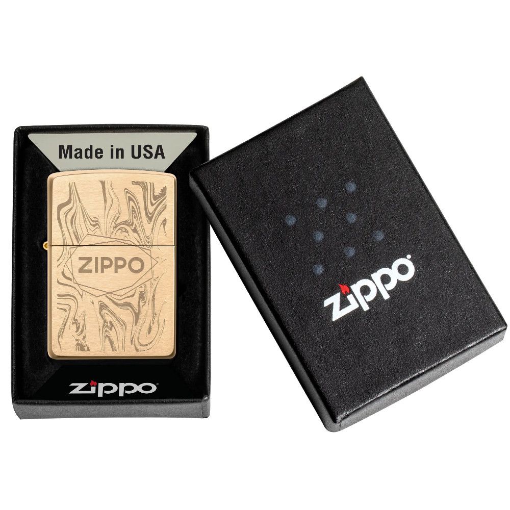 Alışqan Zippo 48081, çaxmaqdaşı, paslanmayan polad, 12 ml — Mallar, Bakı (3)