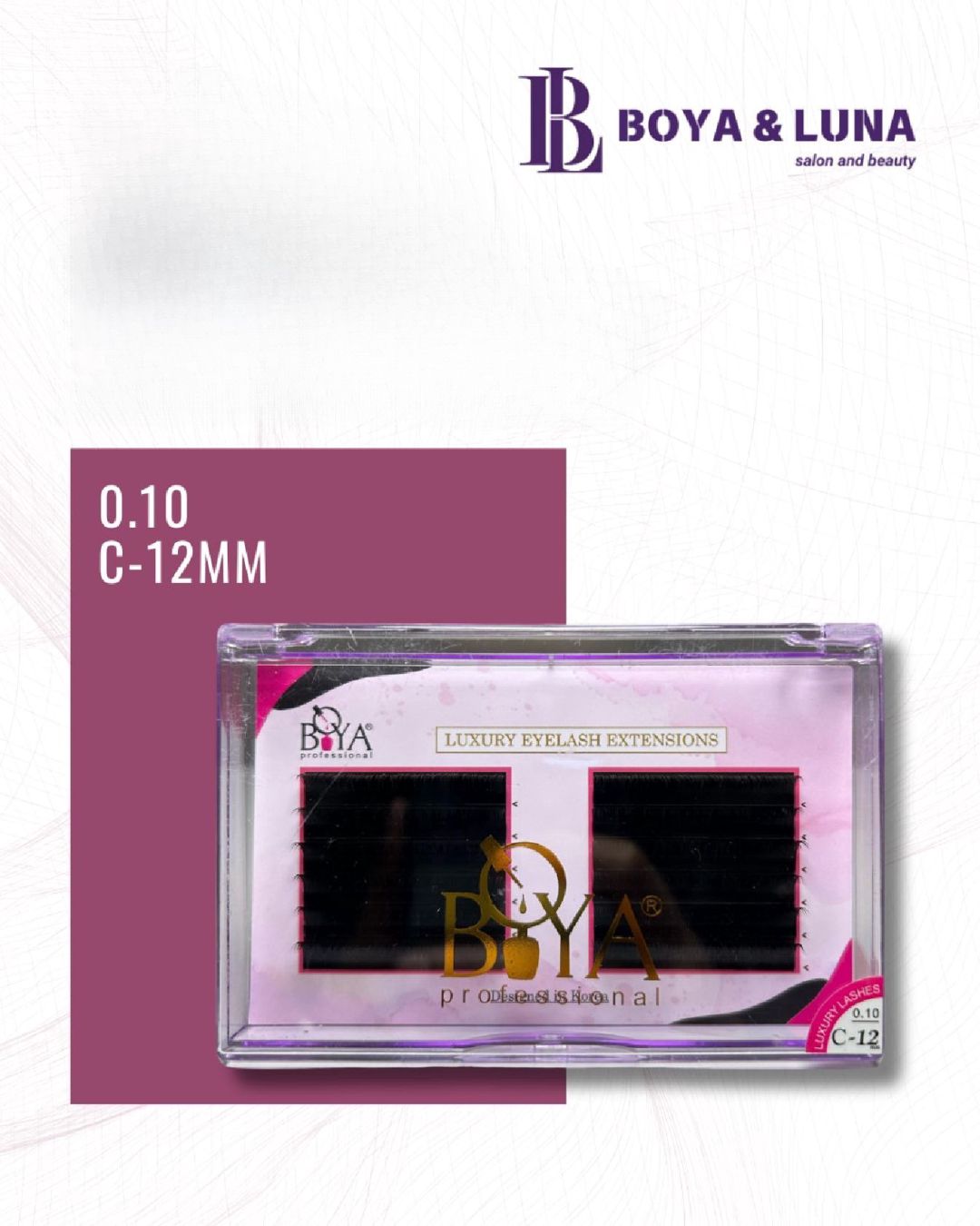 Süni kirpiklər Boya Professional BY-EE10-12C — Mallar, Bakı