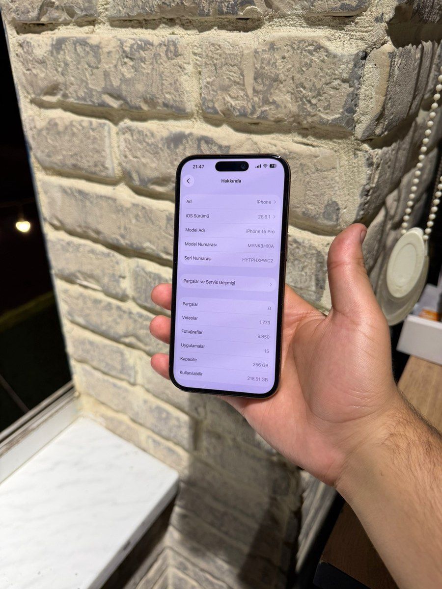 Apple iPhone 16 Pro Desert Titanium 256GB/8GB — Smartfonlar, Bakı (4)