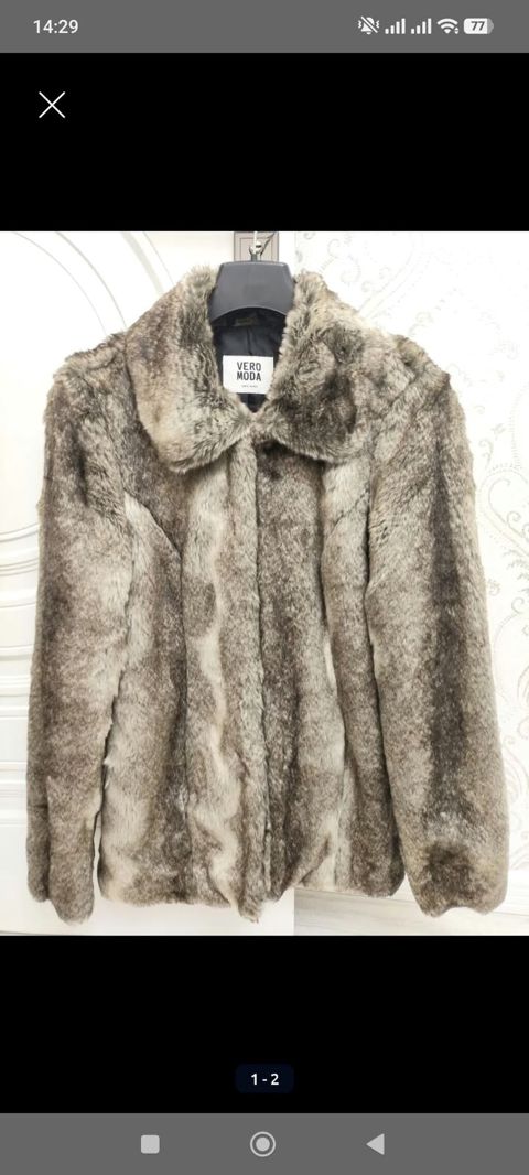 Kürk, Vero Moda, M, rəng - Boz — Bakı