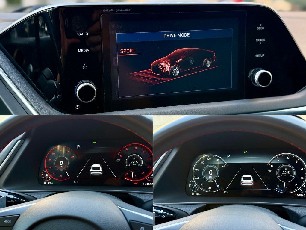 Hyundai Sonata, 1.6 L, 2020 il, 104 500 km — Avtomobillər, Bakı (9)