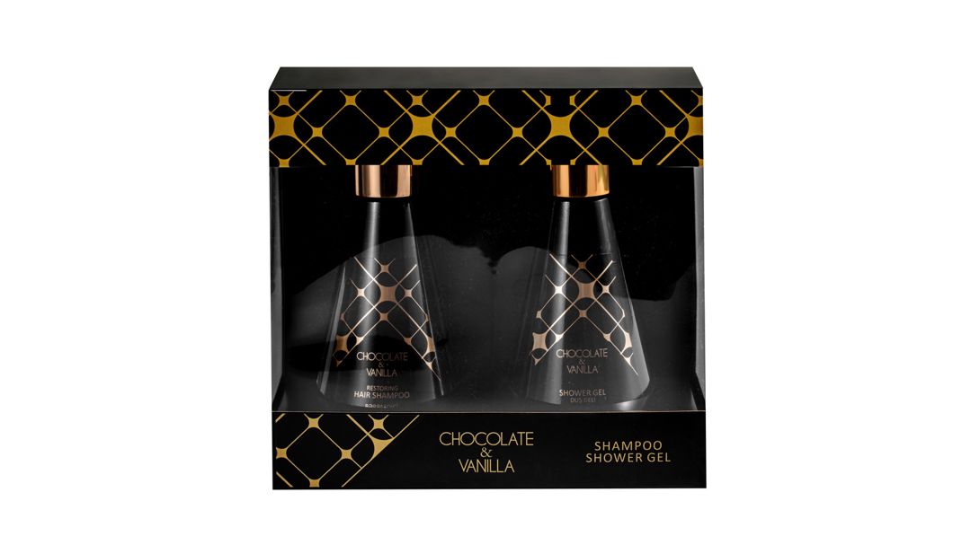 Kosmetika hədiyyə dəsti Chocolate & Vanilla (şampun + duş geli) — Mallar, Bakı (2)