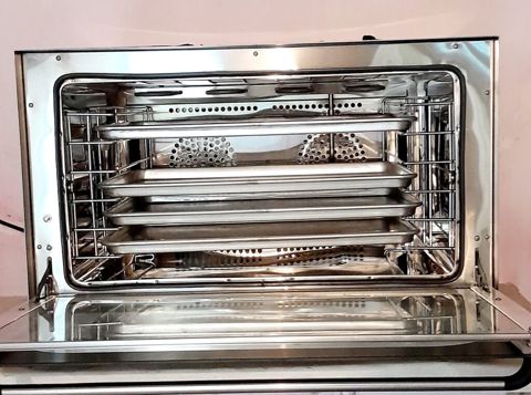 Peşəkar elektrik sobası – çoxsəviyyəli konveksiya - Paslanmayan — Bakı