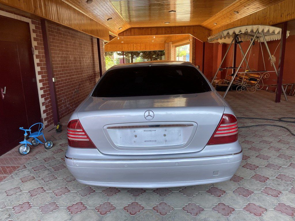 Mercedes S 320, 3.2 L, 2000 il, 372 000 km — Avtomobillər, Masallı (2)
