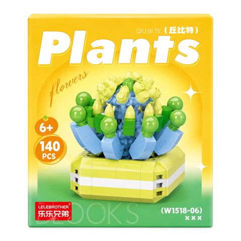 Konstruktor Flowers, 6+ yaş, 140 element — Bakı