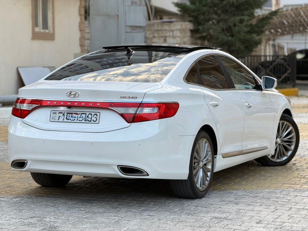 Hyundai Grandeur, 2.4 L, 2015 il, 172 000 km — Avtomobillər, Bakı (8)