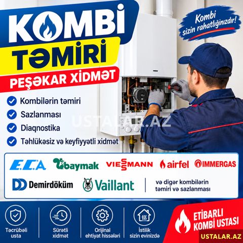 Kombi təmiri — Bakı