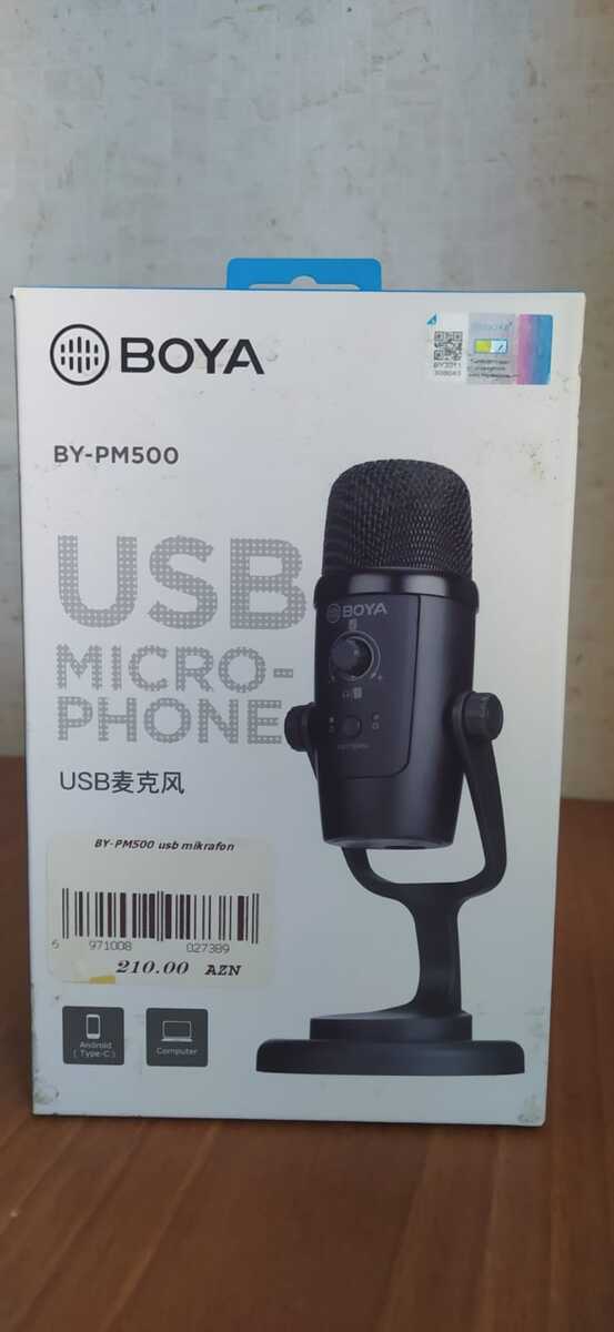 Mikrofon "Boya BY-PM500" — Səs texnikası, Sumqayıt