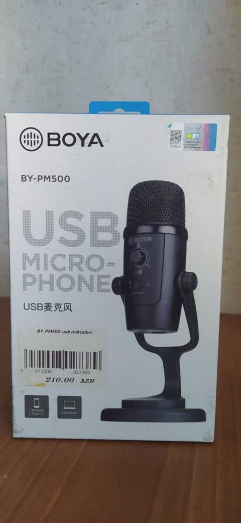 Mikrofon "Boya BY-PM500" — Sumqayıt