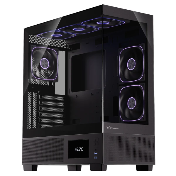 Fpmax Diamond E1 Nova Black PC Case — Bakı
