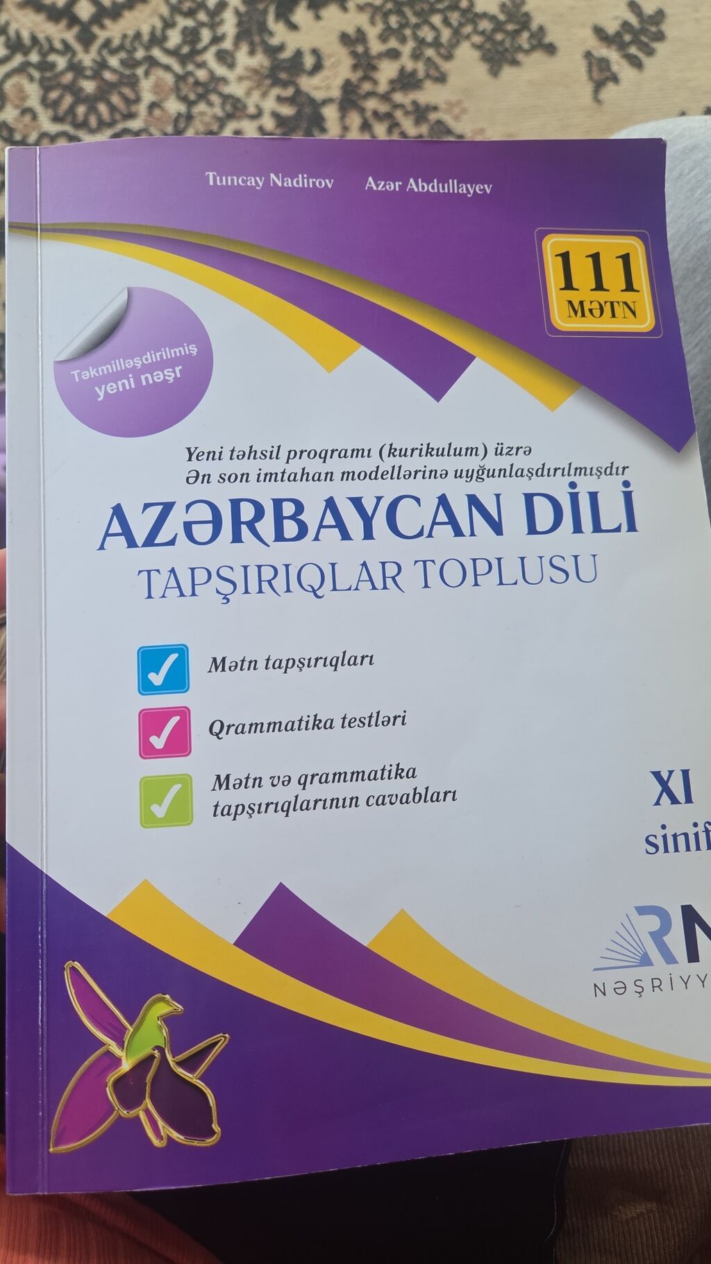 Məhsul: “Azərbaycan dili – Tapşırıqlar toplusu” (XI sinif) Müəlliflər — Kitablar, Digah