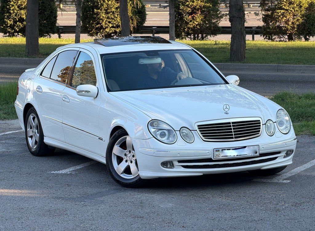 Mercedes E 240, 2.6 L, 2003 il, 310 000 km — Avtomobillər, Bakı (2)
