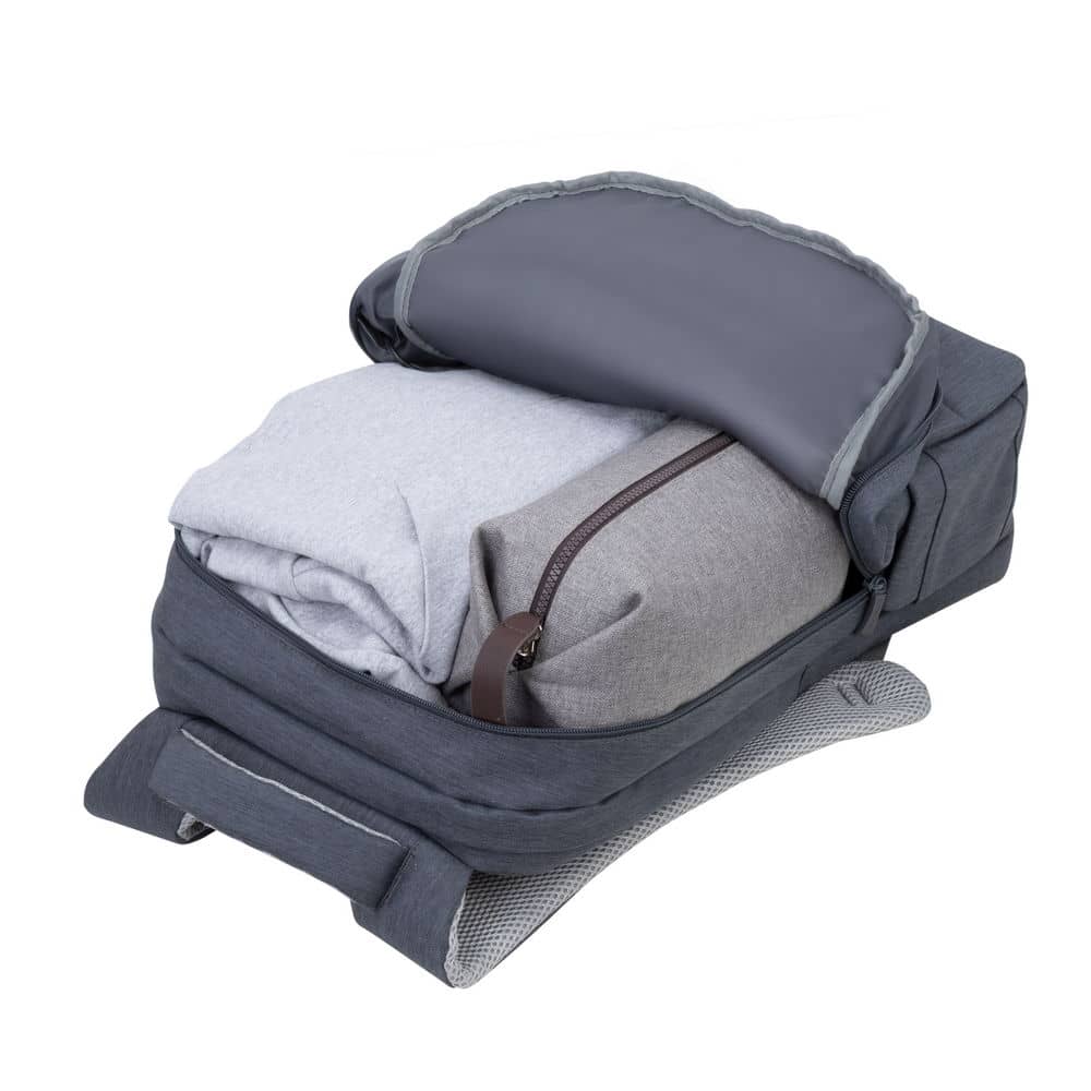 Noutbuk Bel çantası 17.3 Rıvacase 7567 dark grey — Mallar, Bakı (8)