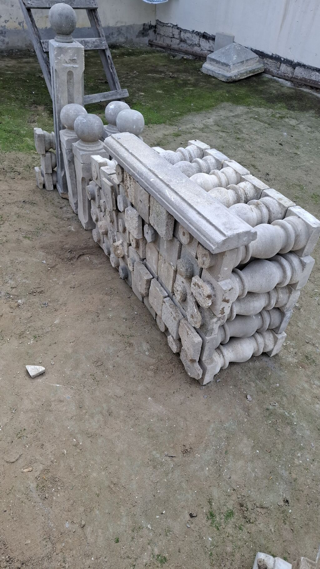 Beton balyustrada və sütun elementləri dəsti Hamısı bir yerdə 40 M — Təmir və inşaat, Bakı (3)