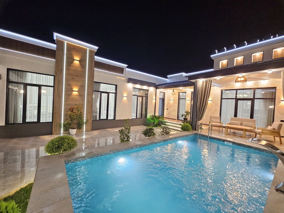 Satılır 4 otaqlı həyət evi/bağ evi 160 m² — Ev, villa, Bakı (4)