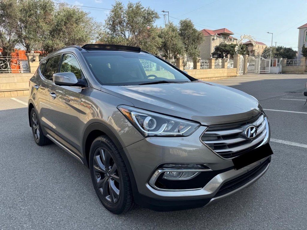 Hyundai Santa Fe, 2.0 L, 2017 il, 168 000 km — Avtomobillər, Bakı (2)