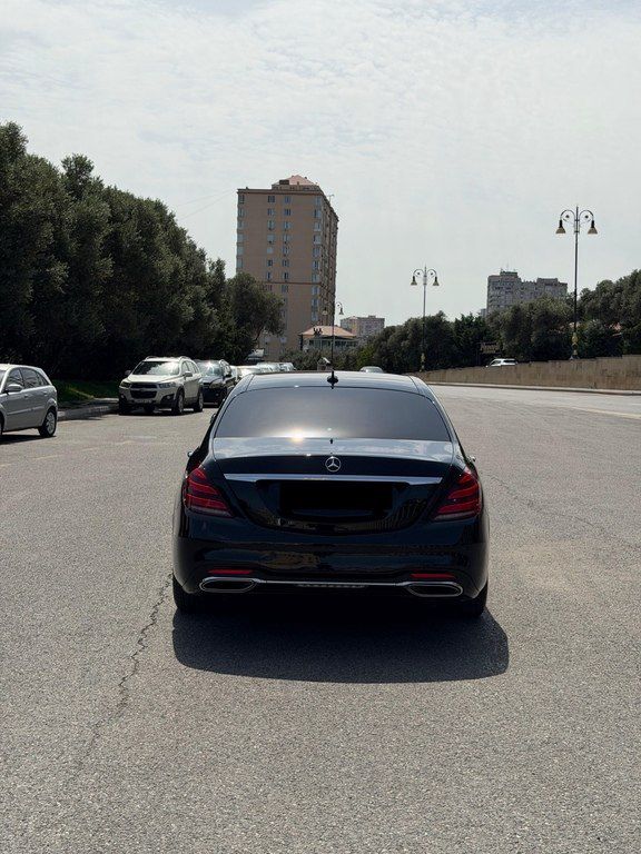 Mercedes S 450, 3.0 L, 2018 il, 242 000 km — Avtomobillər, Bakı (5)