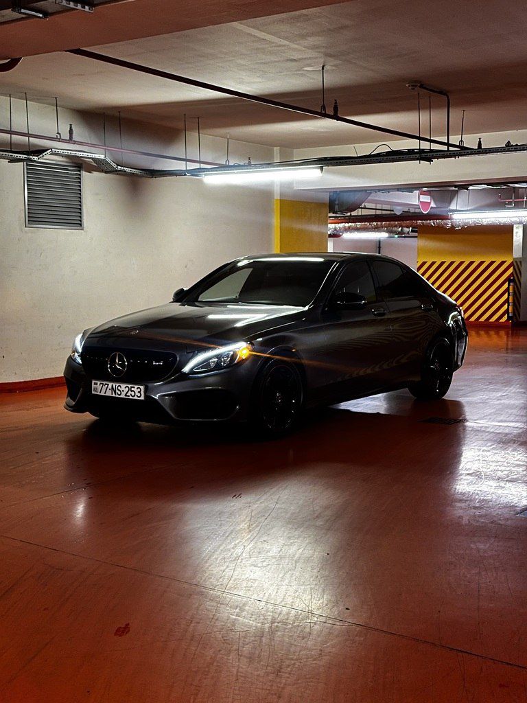 Mercedes C 300, 2.0 L, 2017 il, 160 000 km 77-NS-253 — Avtomobillər, Bakı (7)