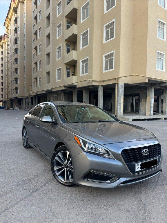 Hyundai Sonata, 2.0 L, 9.8 kWh, 2017 il, 130 600 km — Avtomobillər, Bakı (7)