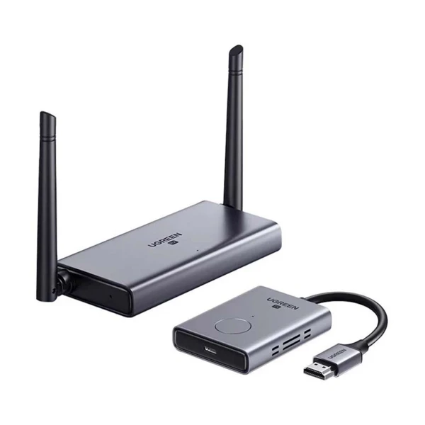 Ugreen Wireless HDMI Extender Transmitter and Receiver 50m CM506 50633A — Bakı