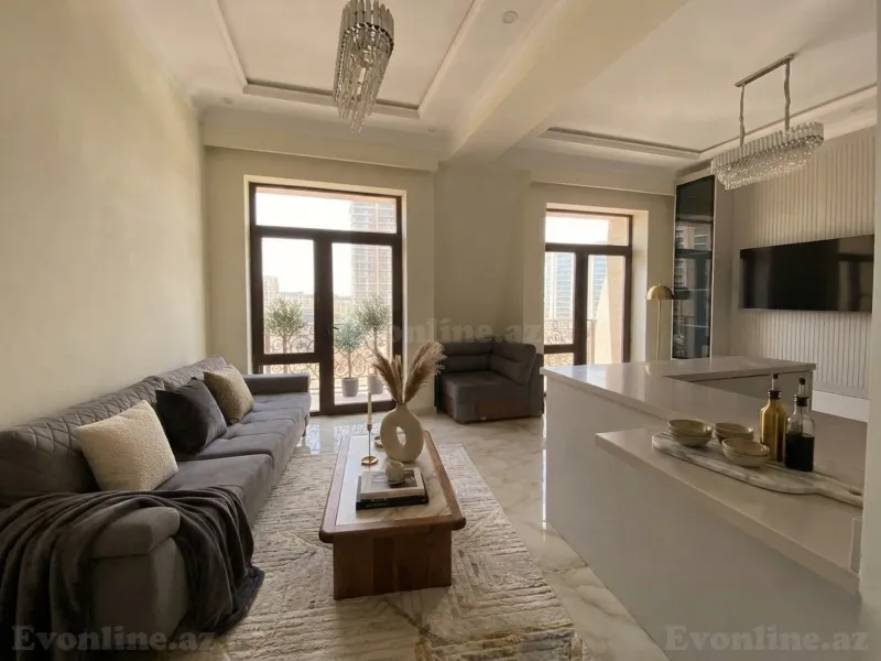 Satılır 4 otaqlı Mənzil Yeni tikili 121.3 m² Bakı, Xətai r., Ağ şəhər — Mənzil, Bakı (2)