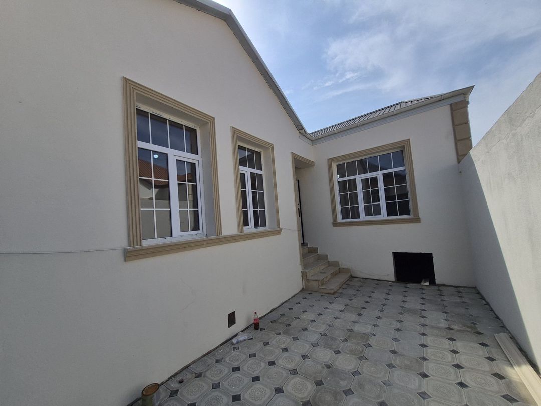 Satılır 3 otaqlı həyət evi/bağ evi 90 m² — Ev, villa, Bakı (3)