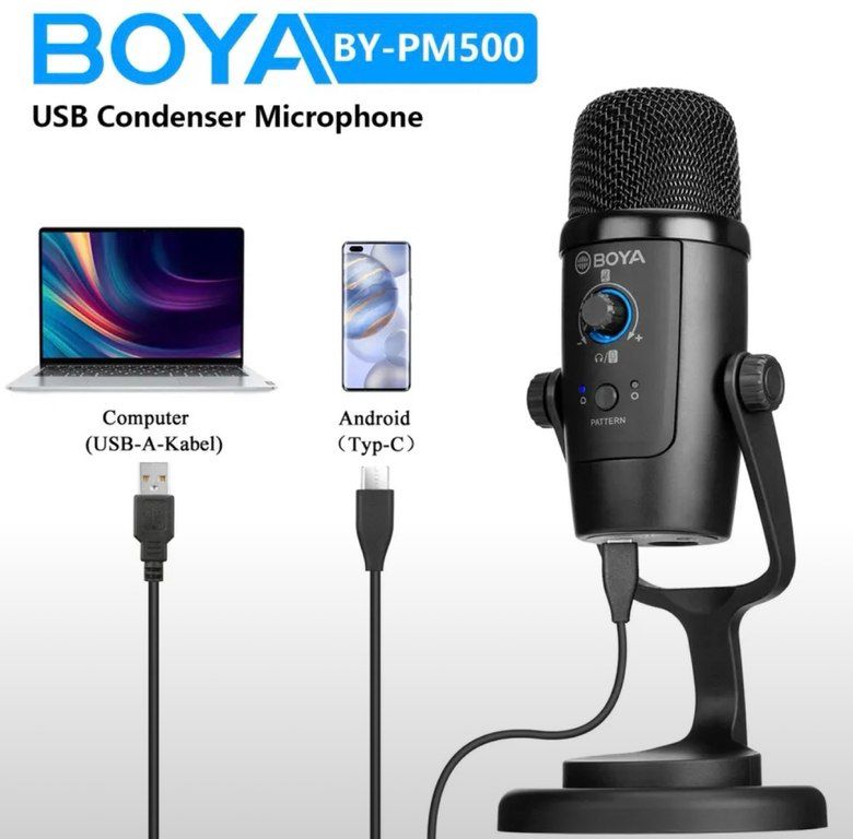 Mikrofon "Boya BY-PM500" — Səs texnikası, Bakı (9)