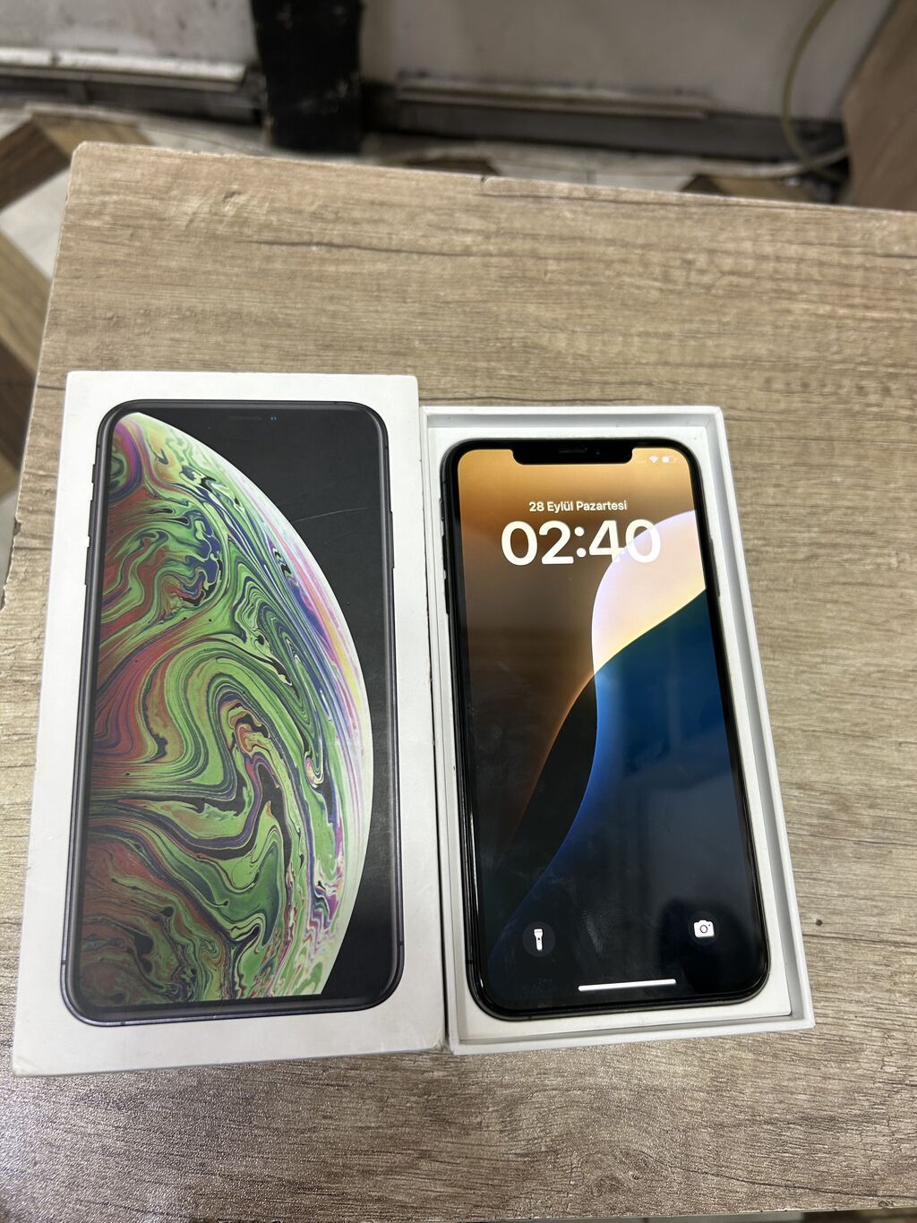 IPhone Xs Max, 64 GB, Qara, Face ID — Apple iPhone, Bakı