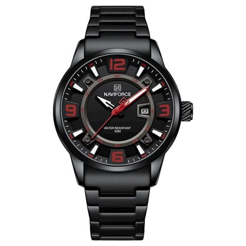 Qol saatı Naviforce 8044 Black/Red — Bakı
