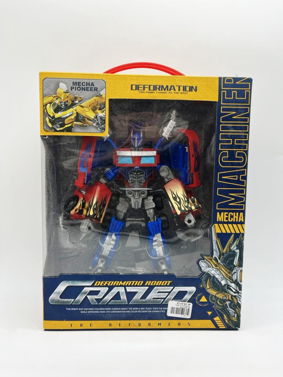 Robot-transformer Mecha Pioneer Deformation Robot, 3 yaş — Mallar, Bakı