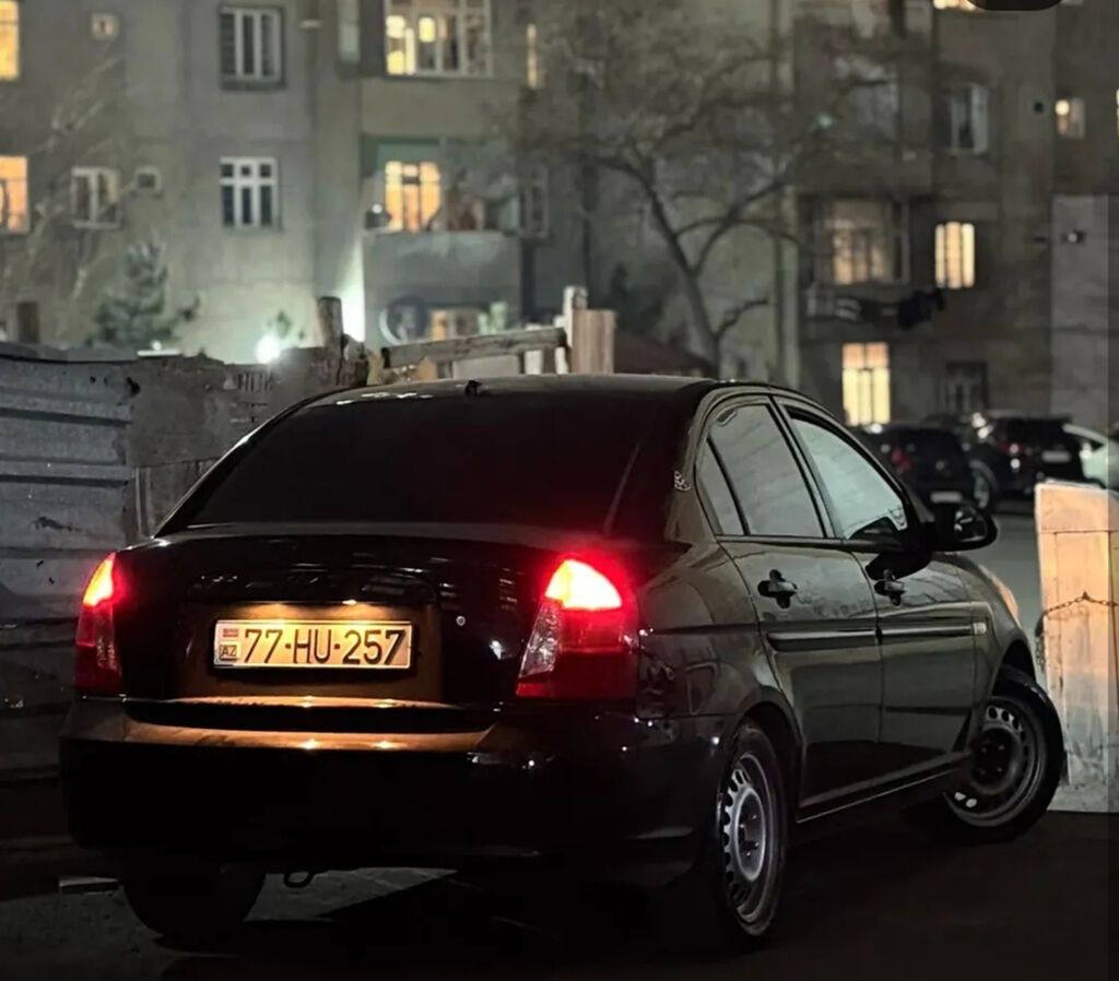 Hyundai Accent: 1.5 l 2008 il Sedan 77-HU-257 — Avtomobillər, Bakı (5)