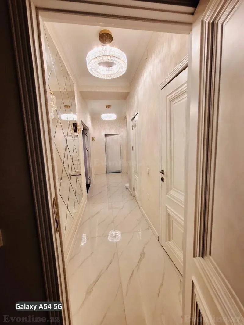 Satılır 3 otaqlı Mənzil Yeni tikili 120 m² Bakı, Xətai r., Əhmədli m — Mənzil, Bakı (7)