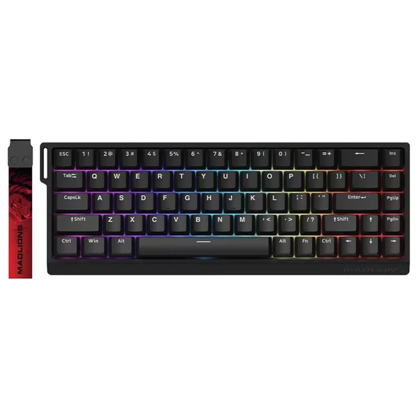 Madlıons MAD 68 HE Black Keyboard — Mallar, Bakı