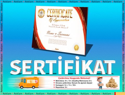 Sertifikat çapı — Bakı