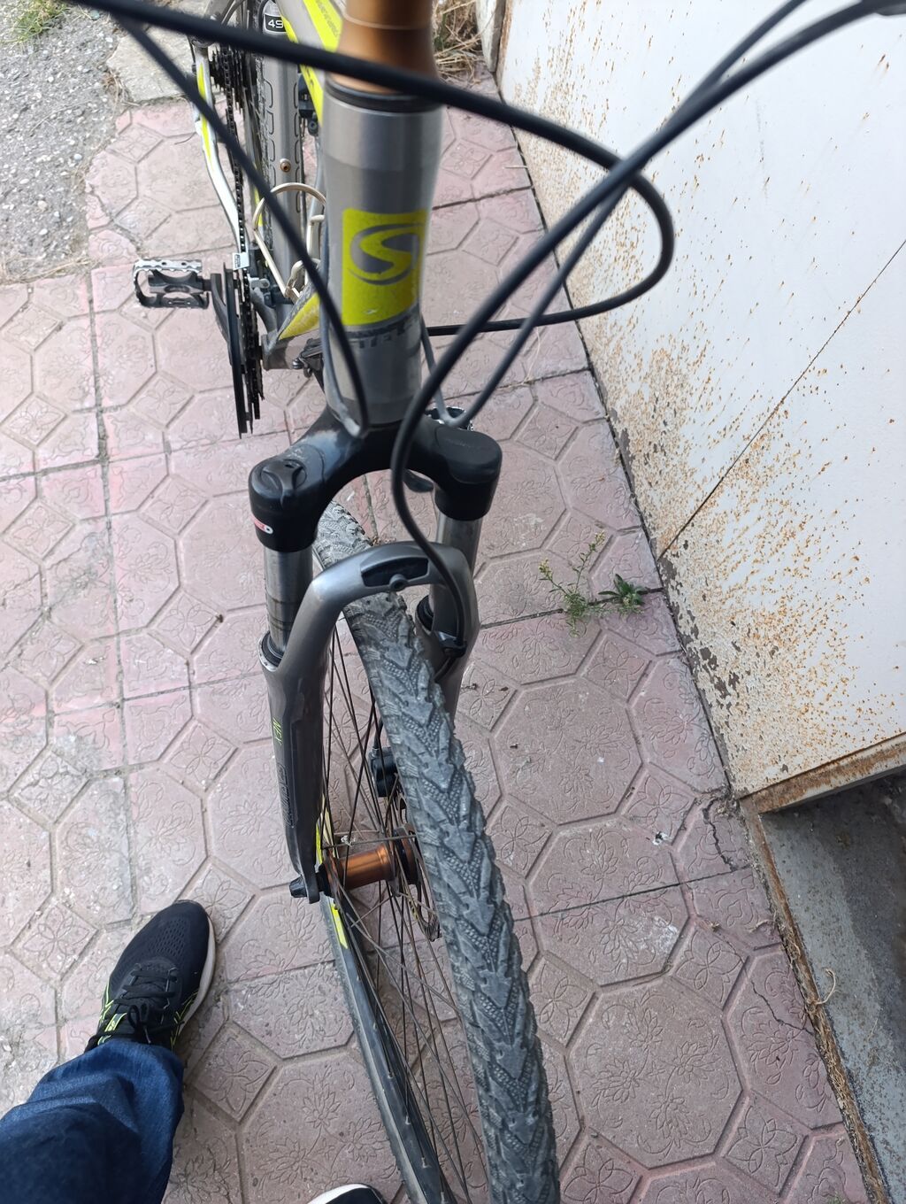 Stels cross (MTB) velosiped - Çərçivə: Alüminium, üst boruda “Stels — Dağ velosipedləri, Sumqayıt (6)