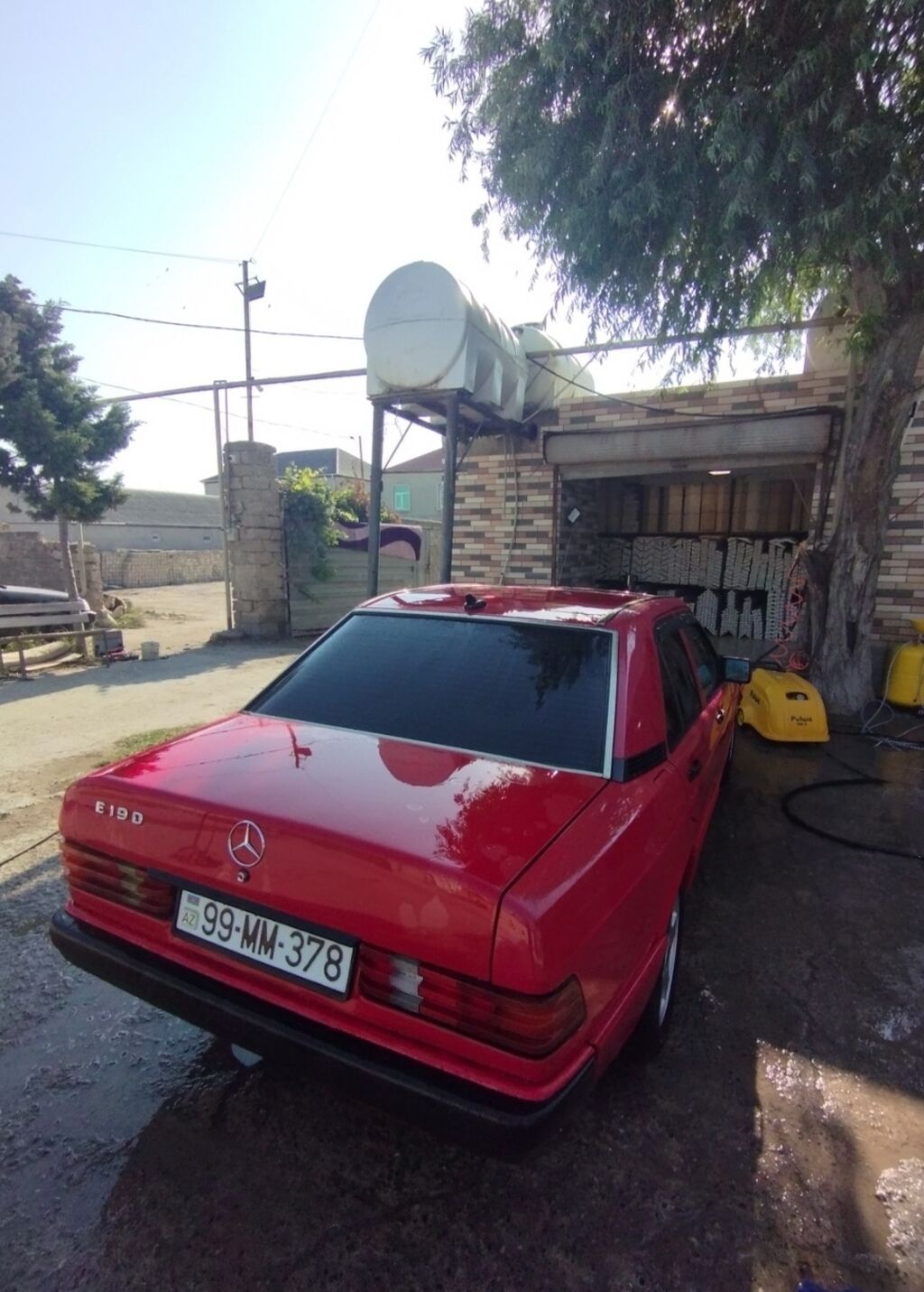 Mercedes-Benz 190 (W201): 2 l 1992 il Sedan 99-MM-378 — Avtomobillər, Digah (2)