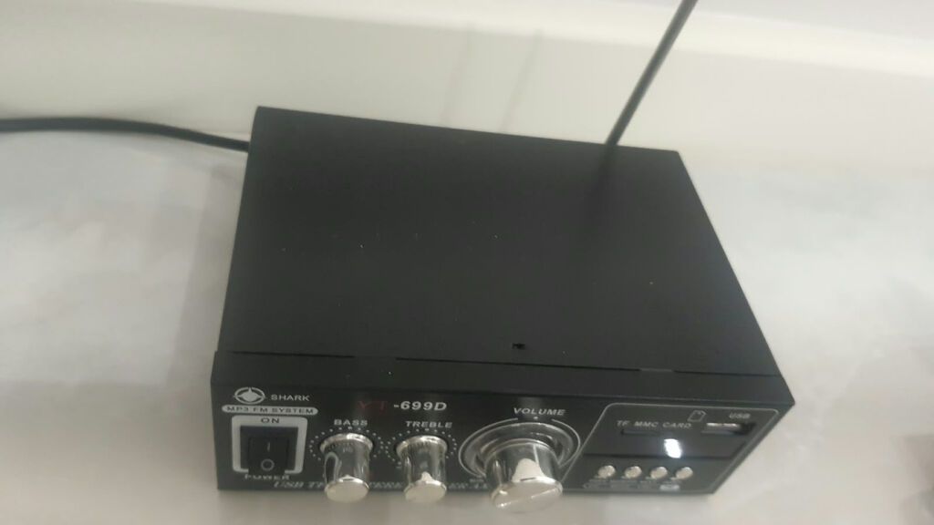 Şark YT-699D mini audio gücləndirici Xüsusiyyətlər: - Ön panel — Gücləndiricilər, qəbuledicilər və DAC, Bakı