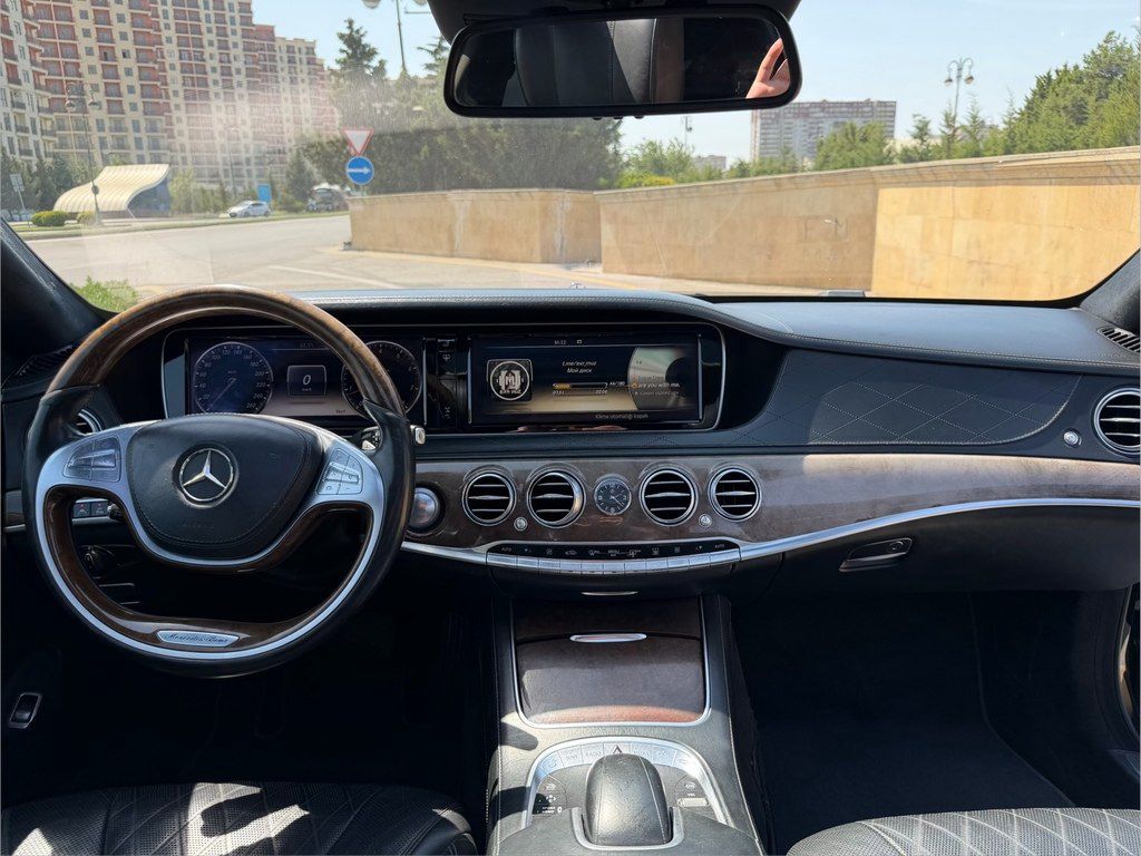 Mercedes S 550, 4.7 L, 2013 il, 237 000 km — Avtomobillər, Bakı (9)