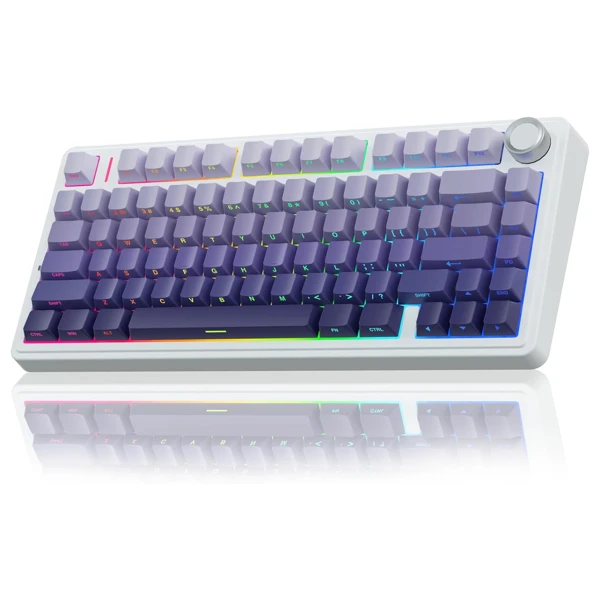 Aula F75 Gradient Purple Mechanical Keyboard (Star vector switch) — Mallar, Bakı